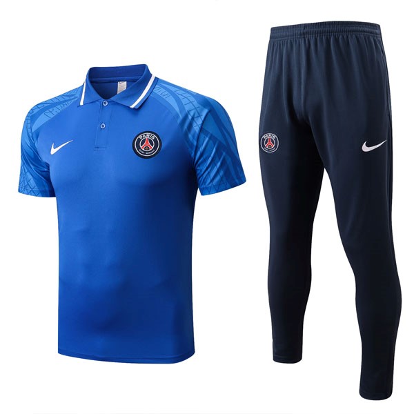 Polo PSG Conjunto Completo 2022/23 Azul